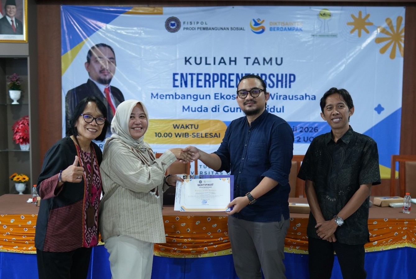 Bangun Generasi Entrepreneur, UGK Gelar Kuliah Tamu untuk Kembangkan Ekosistem Wirausaha Muda