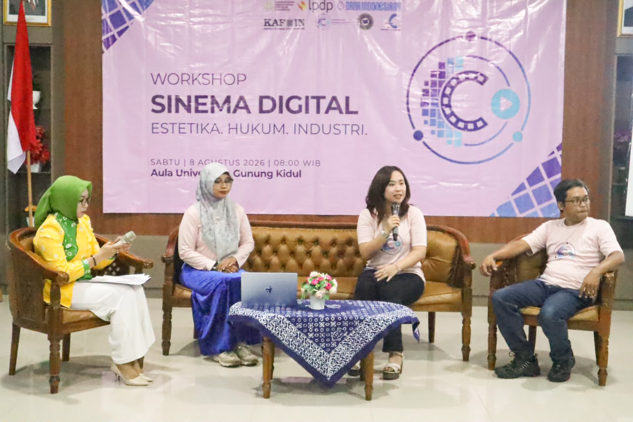 Universitas Gunung Kidul Berkolaborasi dengan Asosiasi KAFEIN Menyelenggarakan Workshop Sinema Digital: Produksi Video Kritik Film Bagi Mahasiswa dan Komunitas