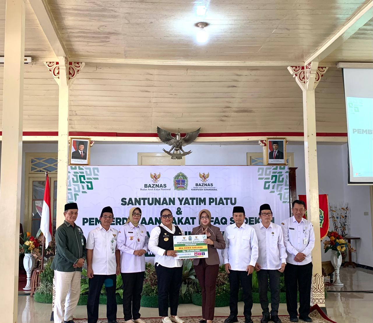 UGK Terima Kuota Beasiswa Sarjana dari Baznas Gunungkidul, Wujud Kepedulian pada Sektor Pendidikan Tinggi